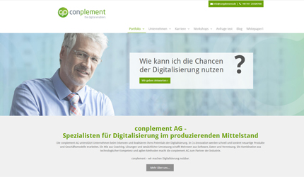 Referenzprojekt Thumb conplement AG