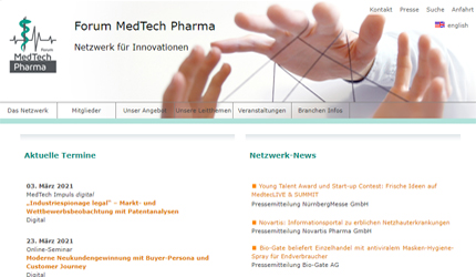 Referenzprojekt Thumb Forum MedTech Pharma e.V.