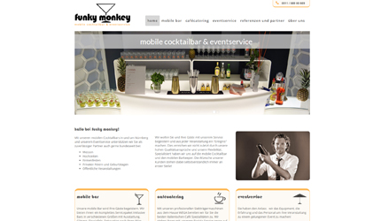 Referenzprojekt Thumb funky monkey - mobile Cocktailbar & Eventservice