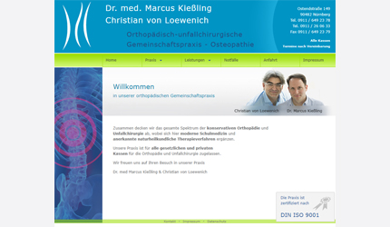 Referenzprojekt Thumb Dr. med. Marcus Kießling
Christian von Loewenich - Orthopädie