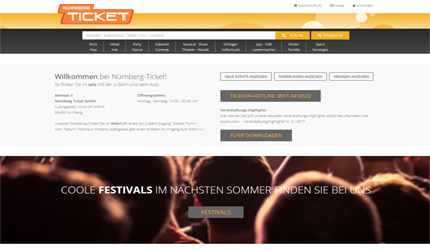 Referenzprojekt Thumb Nürnberg Ticket GmbH